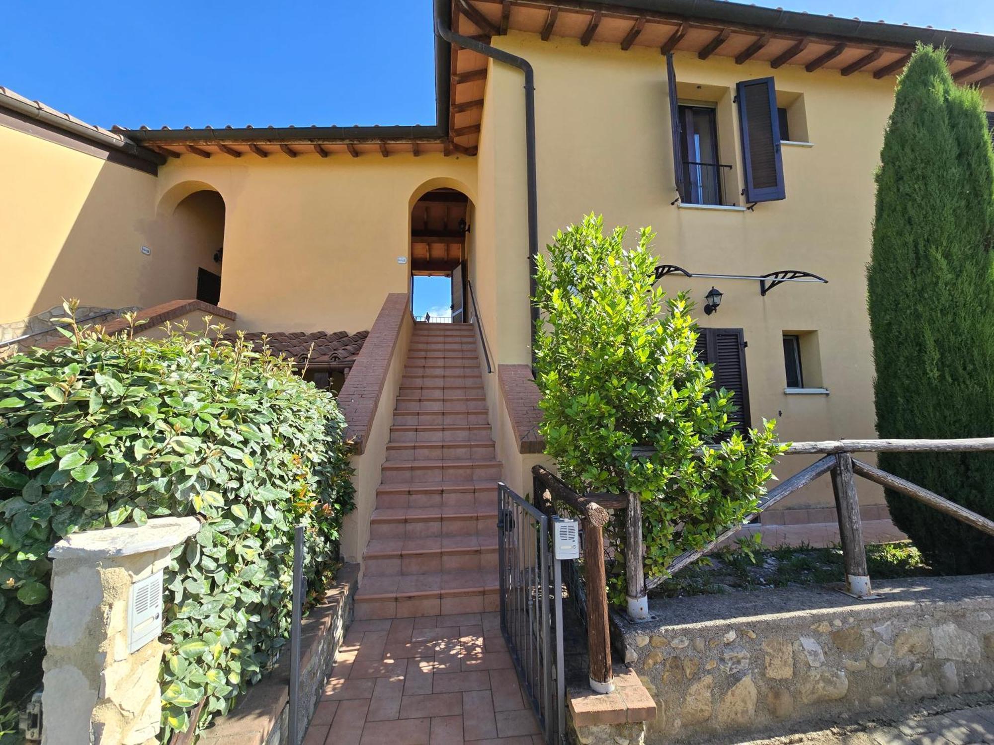 Finestra Della Val D'Orcia Apartment Contignano ภายนอก รูปภาพ